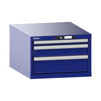 Bild 1: Schubladenschrank 27x36E (BxTxH) 564x725x383mm KEY Lock R5002