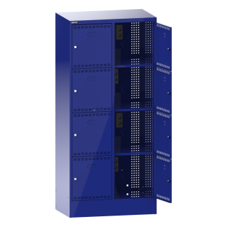 Bild 1: Akku-Ladeschrank (BxTxH) 810x585x1795mm 2x4 F&auml;cher Typ CH R5002