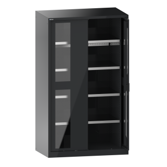 Bild 1: Schwerlastschrank 54x27E (BxTxH) 1146x690x1950mm CODE Lock R7016