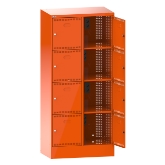 Bild 1: Akku-Ladeschrank (BxTxH) 810x585x1795mm 2x4 F&auml;cher Typ CH R2004