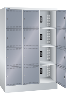 Image 1: Battery charging cabinet (WxDxH) 1205x585x1795mm 3x4 comp. type D R7035/N6502