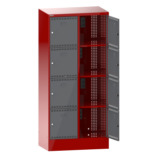 Bild 1: Akku-Ladeschrank (BxTxH) 810x585x1795mm 2x4 F&auml;cher Typ CH R3003/N6502