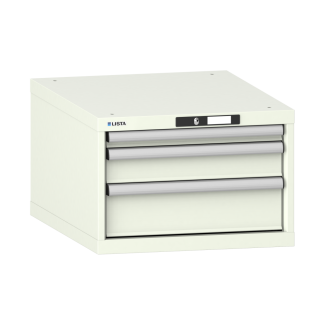 Bild 1: Schubladenschrank 27x36E (BxTxH) 564x725x383mm KEY Lock R9002