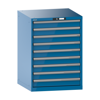 Bild 1: Schubladenschrank 36x36E (BxTxH) 717x725x1000mm KEY Lock R5012