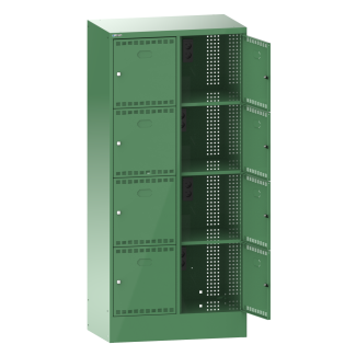 Bild 1: Akku-Ladeschrank (BxTxH) 810x585x1795mm 2x4 F&auml;cher Typ CH R6011