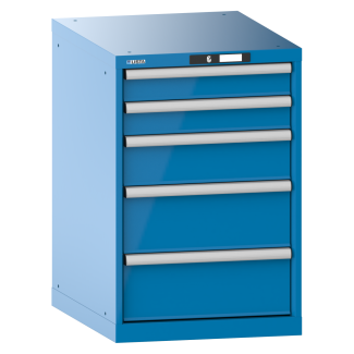 Bild 1: Schubladenschrank 27x36E (BxTxH) 564x725x850mm KEY Lock R5012