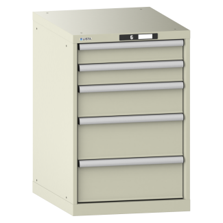 Bild 1: Schubladenschrank 27x36E (BxTxH) 564x725x850mm KEY Lock R7032