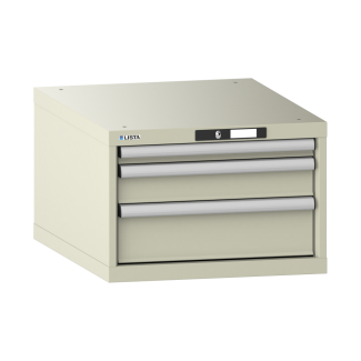 Bild 1: Schubladenschrank 27x36E (BxTxH) 564x725x383mm KEY Lock R7032