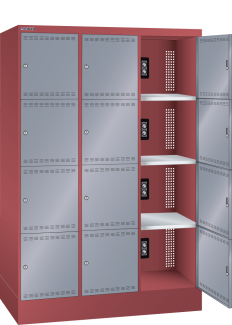 Image 1: Battery charging cabinet (WxDxH) 1205x585x1795mm 3x4 comp. type D R3003/N6502