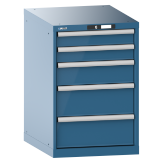 Bild 1: Schubladenschrank 27x36E (BxTxH) 564x725x850mm KEY Lock R5007
