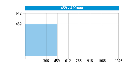 459 x 459 (27 x 27 E)
